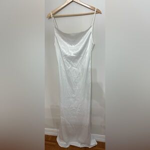 Fashion Nova White Dress L